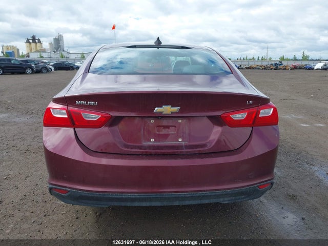 2016 Chevrolet Malibu Ls მანქანა იყიდება აუქციონზე, vin: 1G1ZB5STXGF191819, აუქციონის ნომერი: 12631697