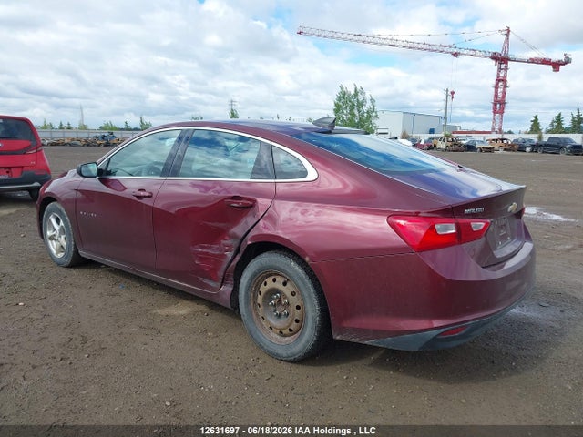 2016 Chevrolet Malibu Ls მანქანა იყიდება აუქციონზე, vin: 1G1ZB5STXGF191819, აუქციონის ნომერი: 12631697