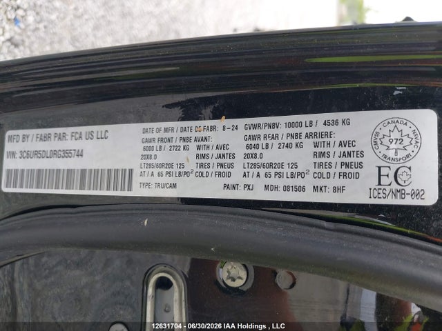 RAM 2500 Big Horn 2024 3C6UR5DL0RG355744 Image 19