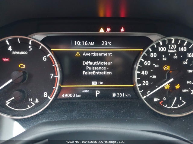 Auction sale of the 2023 Nissan Rogue Sv Midnight Edition/sv Moonroof, vin: JN8BT3BB9PW207336, lot number: 12631709