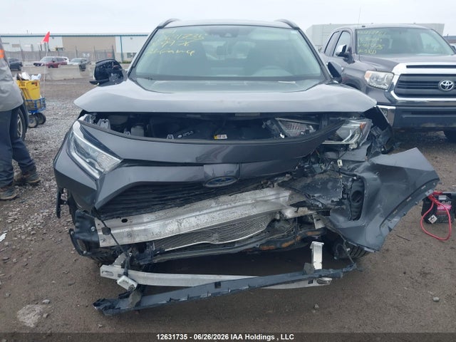 12631735 :رقم المزاد ، 2T3RWRFV0MW109976 vin ، 2021 Toyota Rav4 Hybrid Xle مزاد بيع
