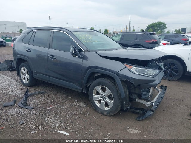 12631735 :رقم المزاد ، 2T3RWRFV0MW109976 vin ، 2021 Toyota Rav4 Hybrid Xle مزاد بيع