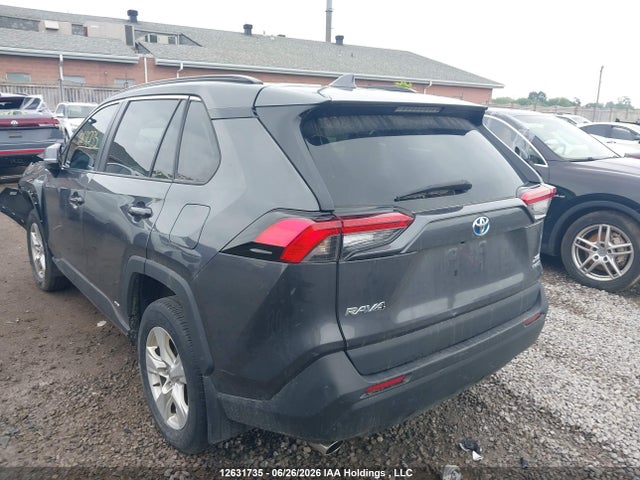 12631735 :رقم المزاد ، 2T3RWRFV0MW109976 vin ، 2021 Toyota Rav4 Hybrid Xle مزاد بيع