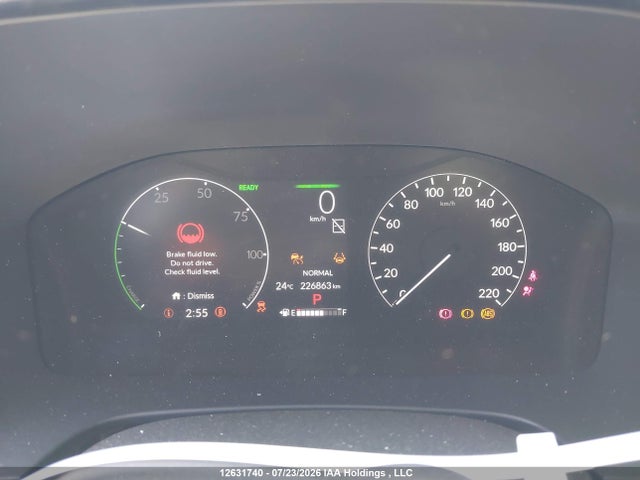12631740 :رقم المزاد ، 2HKRS6H93RH224404 vin ، 2024 Honda Cr-v Hybrid مزاد بيع