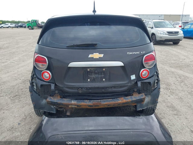 2013 Chevrolet Sonic Lt Auto მანქანა იყიდება აუქციონზე, vin: 1G1JC6EH6D4249536, აუქციონის ნომერი: 12631769