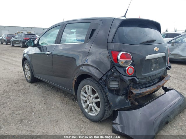 2013 Chevrolet Sonic Lt Auto მანქანა იყიდება აუქციონზე, vin: 1G1JC6EH6D4249536, აუქციონის ნომერი: 12631769