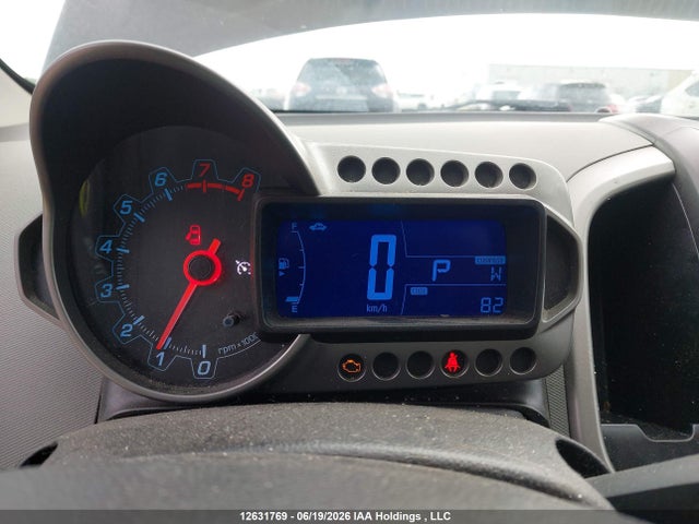 2013 Chevrolet Sonic Lt Auto მანქანა იყიდება აუქციონზე, vin: 1G1JC6EH6D4249536, აუქციონის ნომერი: 12631769