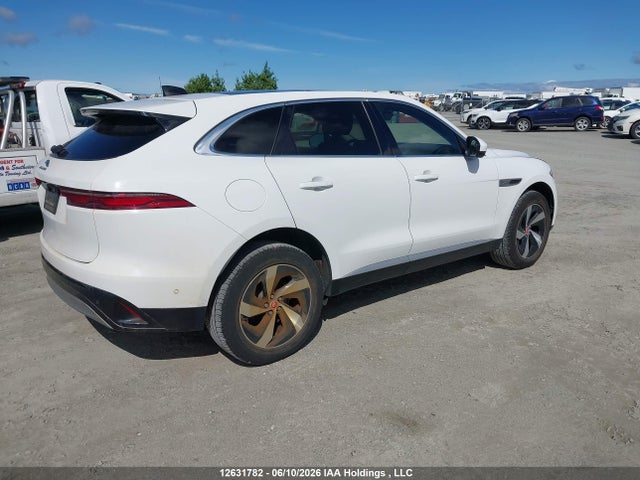 2021 Jaguar F-pace S მანქანა იყიდება აუქციონზე, vin: SADCJ2EX1MA680507, აუქციონის ნომერი: 12631782