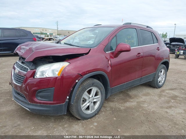 2015 Chevrolet Trax 2lt მანქანა იყიდება აუქციონზე, vin: 3GNCJSSBXFL202688, აუქციონის ნომერი: 12631785