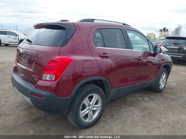 2015 Chevrolet Trax 2lt მანქანა იყიდება აუქციონზე, vin: 3GNCJSSBXFL202688, აუქციონის ნომერი: 12631785