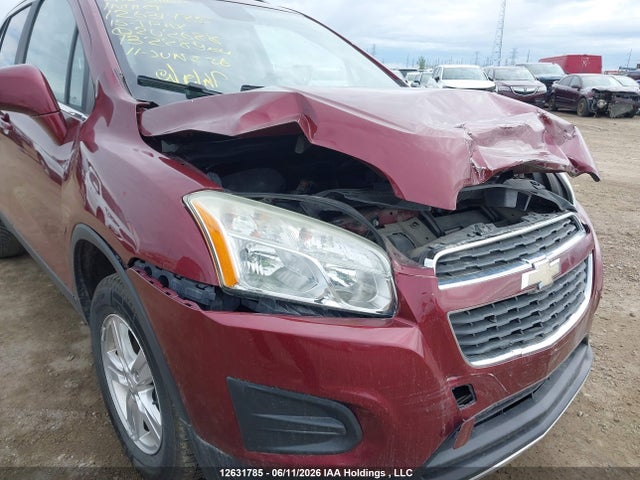 2015 Chevrolet Trax 2lt მანქანა იყიდება აუქციონზე, vin: 3GNCJSSBXFL202688, აუქციონის ნომერი: 12631785