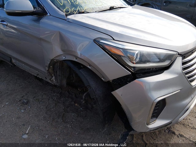 12631835 :رقم المزاد ، KM8SNDHF1HU192863 vin ، 2017 Hyundai Santa Fe Se/limited مزاد بيع