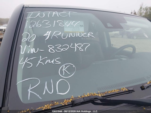 12631844 :رقم المزاد ، JTEBU5JR1L5832487 vin ، 2020 Toyota 4runner Sr5/sr5 Premium/venture/limited/night Shade/trd Off Road/trd Off Road Premium/trd Pro مزاد بيع