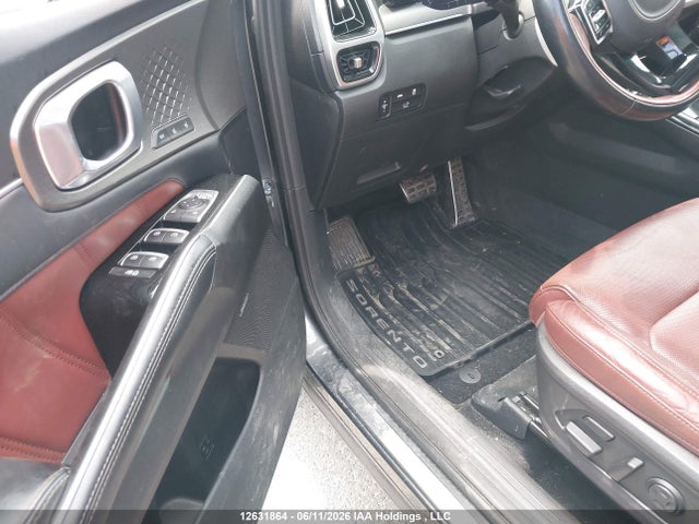 2021 Kia Sorento 2.5t Sx W/black Leather/2.5t Sx W/burgundy Leather მანქანა იყიდება აუქციონზე, vin: 5XYRKDLF9MG022927, აუქციონის ნომერი: 12631864