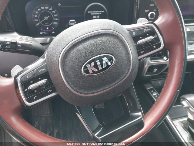 2021 Kia Sorento 2.5t Sx W/black Leather/2.5t Sx W/burgundy Leather მანქანა იყიდება აუქციონზე, vin: 5XYRKDLF9MG022927, აუქციონის ნომერი: 12631864