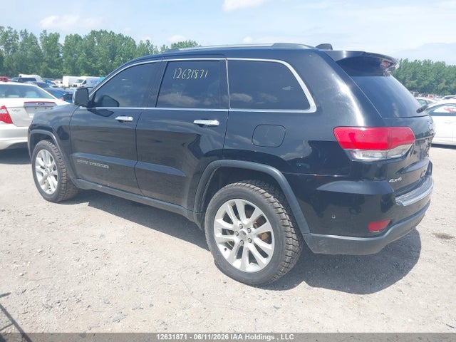 Продаж на аукціоні авто 2017 Jeep Grand Cherokee Limited, vin: 1C4RJFBGXHC850360, номер лоту: 12631871