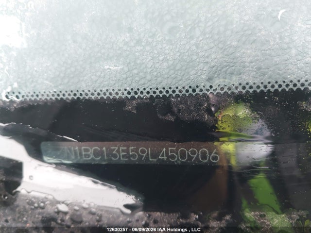 2009 Nissan Versa 1.8sl მანქანა იყიდება აუქციონზე, vin: 3N1BC13E59L450906, აუქციონის ნომერი: 12630257