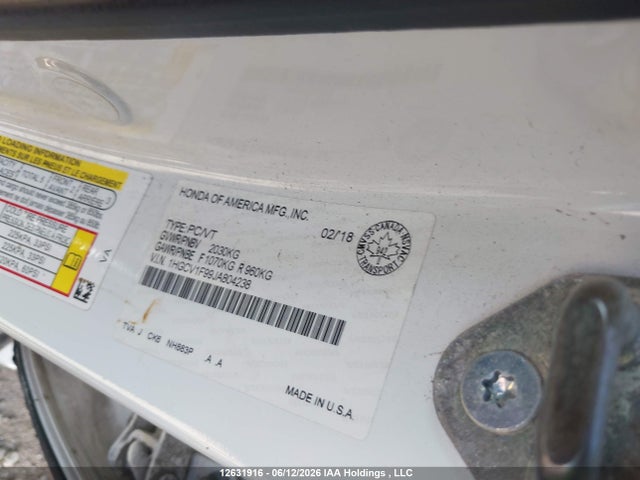 1HGCV1F99JA804238 Honda Accord Touring