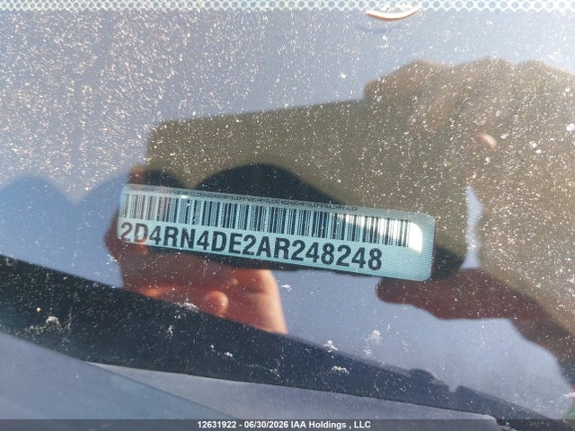 Продаж на аукціоні авто 2010 Dodge Grand Caravan Se, vin: 2D4RN4DE2AR248248, номер лоту: 12631922