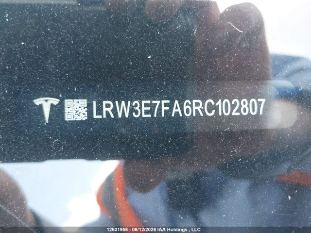 Tesla Model 3 Rwd 2024 LRW3E7FA6RC102807 Image 19