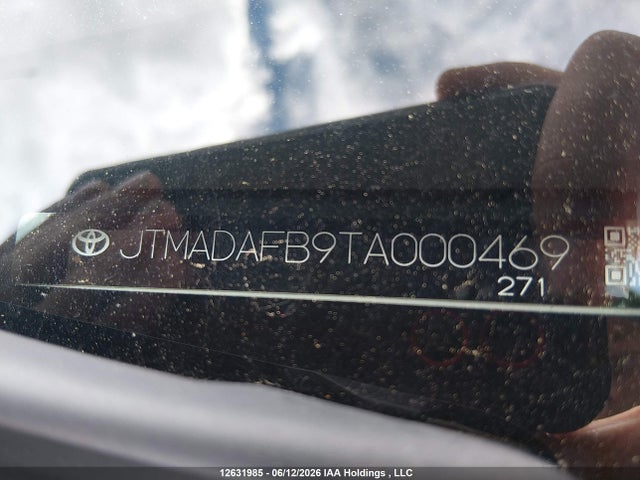 JTMADAFB9TA000469 Toyota Bz Limited Awd