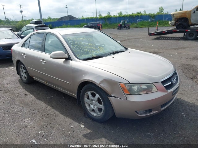 2007 Hyundai Sonata Gls მანქანა იყიდება აუქციონზე, vin: 5NPET46C77H295519, აუქციონის ნომერი: 12631989
