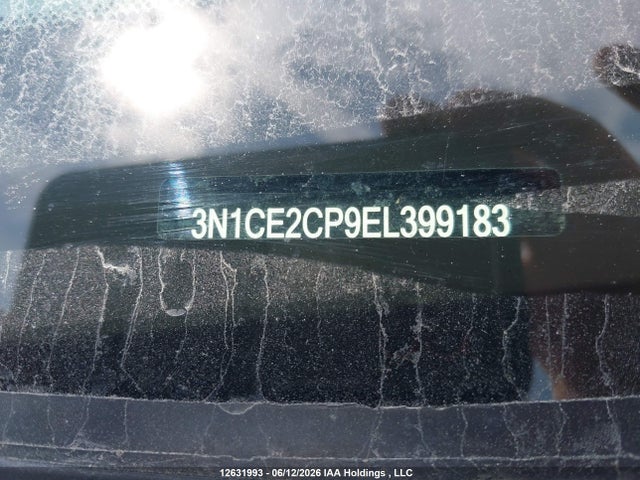 2014 Nissan Versa Note S/s Plus/sv/sl მანქანა იყიდება აუქციონზე, vin: 3N1CE2CP9EL399183, აუქციონის ნომერი: 12631993