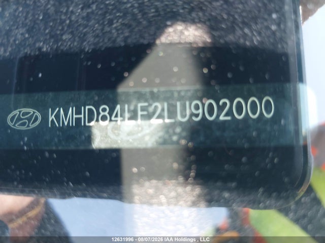 Aukcja sprzedaży 2020 Hyundai Elantra Sel/value/limited, vin: KMHD84LF2LU902000, numer aukcji: 12631996
