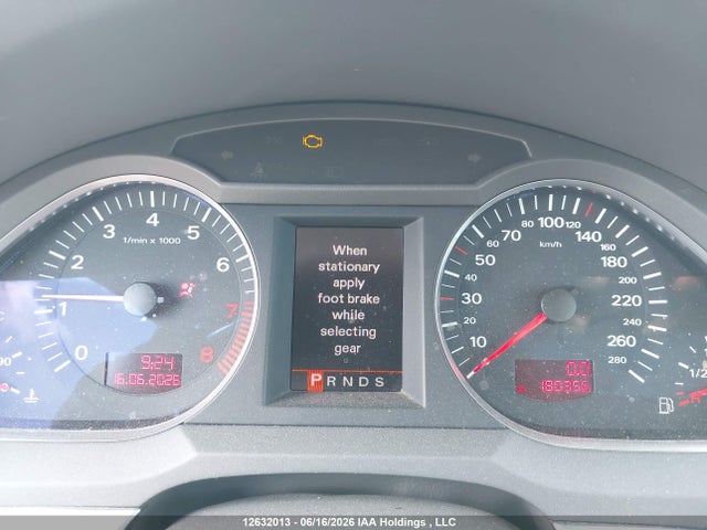 12632013 :رقم المزاد ، WAUKH74F16N112050 vin ، 2006 Audi A6 3.2 Avant مزاد بيع