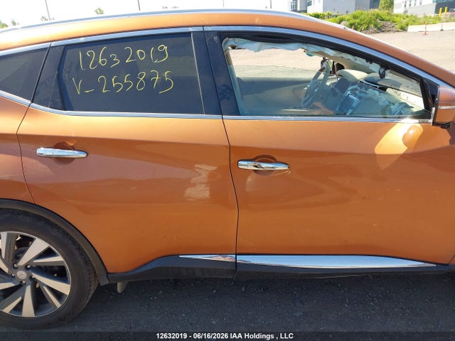 5N1AZ2MH2FN255875 Nissan Murano S/sl/sv/platinum