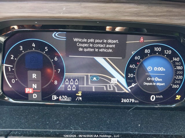 2024 Volkswagen Atlas Sel Premium R-line მანქანა იყიდება აუქციონზე, vin: 1V2FR2CA4RC619095, აუქციონის ნომერი: 12632026