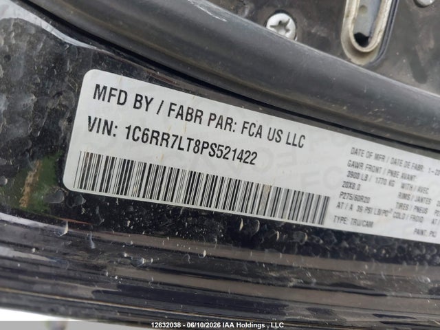 RAM 1500 Classic Slt 2023 1C6RR7LT8PS521422 Image 15