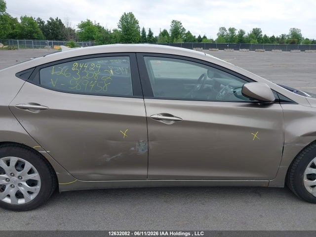 12632082 :رقم المزاد ، 5NPDH4AE9FH589458 vin ، 2015 Hyundai Elantra Se/sport/limited مزاد بيع