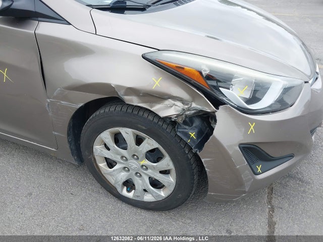 12632082 :رقم المزاد ، 5NPDH4AE9FH589458 vin ، 2015 Hyundai Elantra Se/sport/limited مزاد بيع