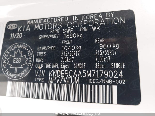 KIA SELTOS EX 2021 KNDERCAA5M7179024 Image 19