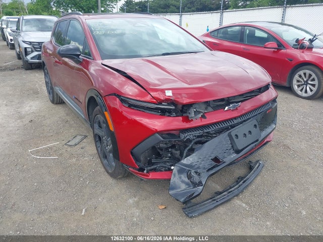 12632100 :رقم المزاد ، 3GN7DSRR1SS123390 vin ، 2025 Chevrolet Equinox Ev Rs مزاد بيع