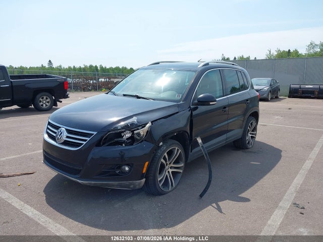 2010 Volkswagen Tiguan Se/sel მანქანა იყიდება აუქციონზე, vin: WVGBV9AX2AW534556, აუქციონის ნომერი: 12632103