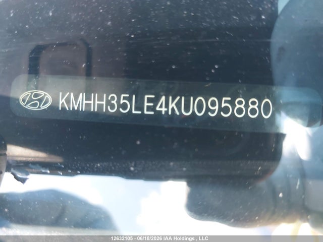 Продаж на аукціоні авто 2019 Hyundai Elantra Gt Luxury, vin: KMHH35LE4KU095880, номер лоту: 12632105