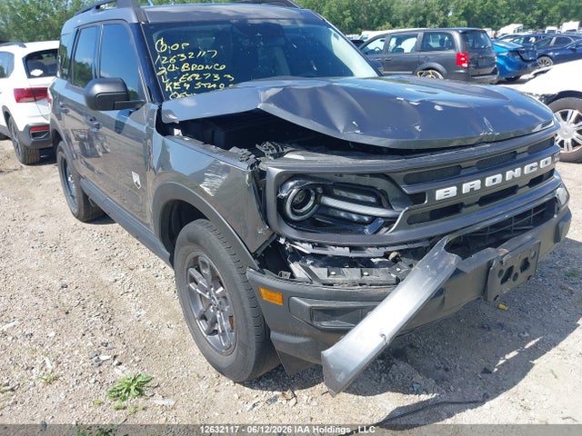 12632117 :رقم المزاد ، 3FMCR9B63RRE62733 vin ، 2024 Ford Bronco Sport Big Bend مزاد بيع