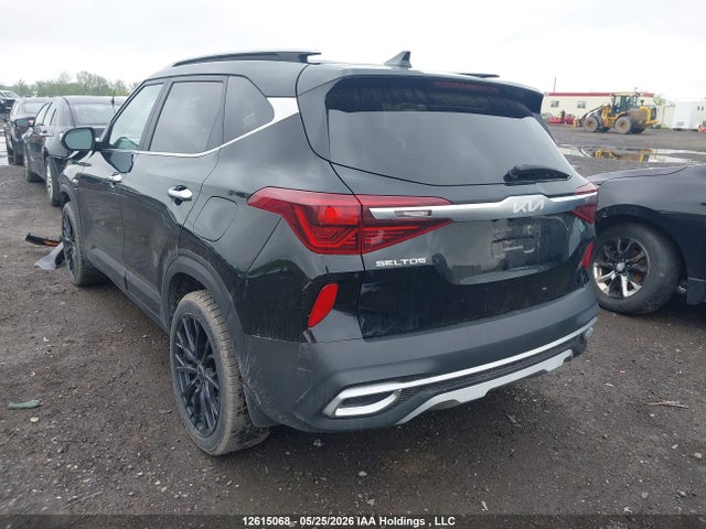 12615068 :رقم المزاد ، KNDETCA23P7400697 vin ، 2023 Kia Seltos Sx Turbo W/black Interior/sx Turbo W/burgundy Interior مزاد بيع