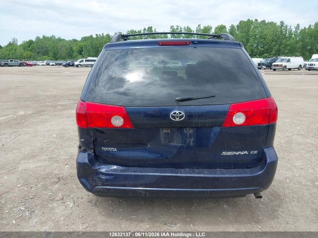 2006 Toyota Sienna Ce 7 Passenger/ce 8 Passenger მანქანა იყიდება აუქციონზე, vin: 5TDZA29C66S430716, აუქციონის ნომერი: 12632137