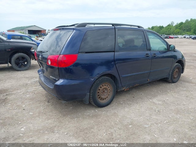 2006 Toyota Sienna Ce 7 Passenger/ce 8 Passenger მანქანა იყიდება აუქციონზე, vin: 5TDZA29C66S430716, აუქციონის ნომერი: 12632137