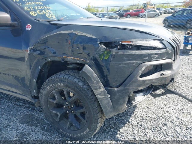 12621190 :رقم المزاد ، 1C4PJMBS4GW201909 vin ، 2016 Jeep Cherokee Trailhawk مزاد بيع
