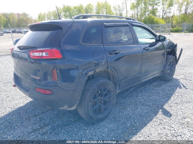 12621190 :رقم المزاد ، 1C4PJMBS4GW201909 vin ، 2016 Jeep Cherokee Trailhawk مزاد بيع