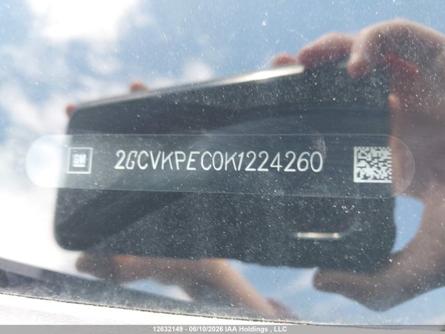 2019 Chevrolet Silverado 1500 Ld Lt მანქანა იყიდება აუქციონზე, vin: 2GCVKPEC0K1224260, აუქციონის ნომერი: 12632149