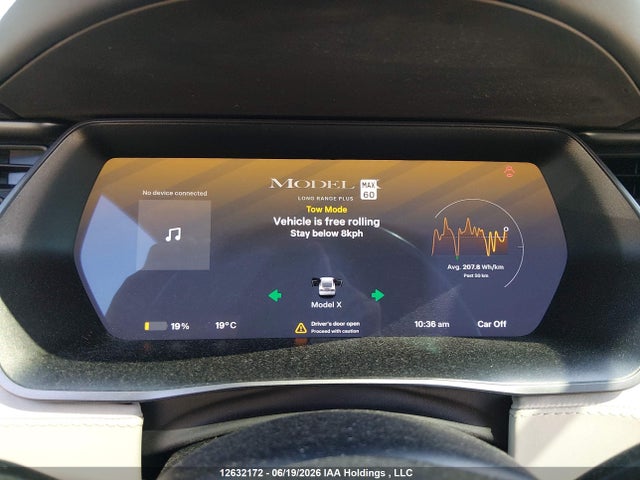 12632172 :رقم المزاد ، 5YJXCAE29MF320107 vin ، 2021 Tesla Model X Long Range/long Range Plus مزاد بيع