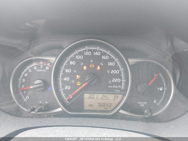 2016 Toyota Yaris მანქანა იყიდება აუქციონზე, vin: VNKKTUD39GA065937, აუქციონის ნომერი: 12632207