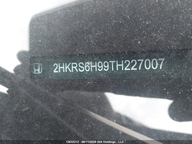 Продажа на аукционе авто 2026 Honda Cr-v Sport Touring, vin: 2HKRS6H99TH227007, номер лота: 12632212