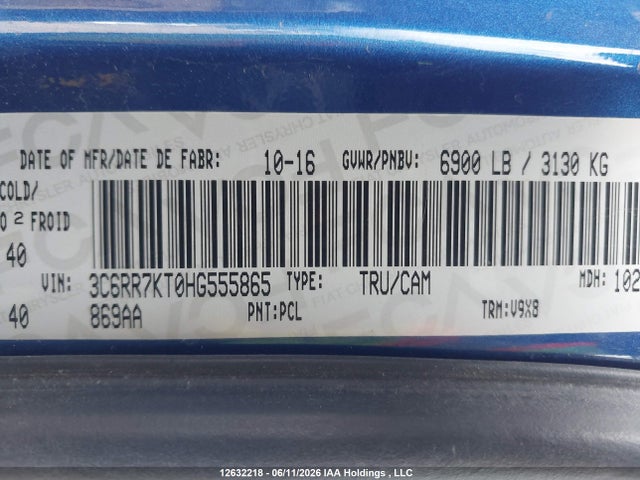 RAM 1500 St 2017 3C6RR7KT0HG555865 Image 19