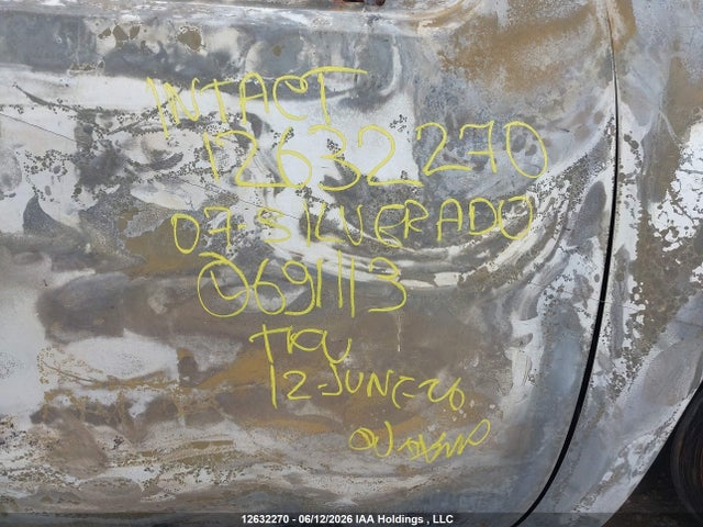 12632270 :رقم المزاد ، 2GCEK13M971691113 vin ، 2007 Chevrolet Silverado K1500 Crew Cab مزاد بيع